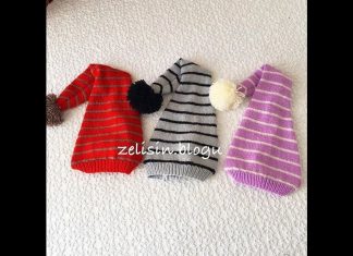 Örgü 7 Cüce Şapkası - Bebek Örgü Modelleri Örgü Modelleri - bebek cüce şapka modelleri huni şeklinde örgü şapka kakule şapka modelleri külah bere modelleri