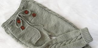 Örgü Bebek Pantolonu Yapımı - Bebek Örgü Modelleri - 