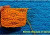 Şişle Dalgalı Örgü - Örgü Modelleri - dalgalı örgü modeli dalgalı örgü örnekleri delikli şiş örgü örnekleri şiş örgü modelleri video anlatımlı
