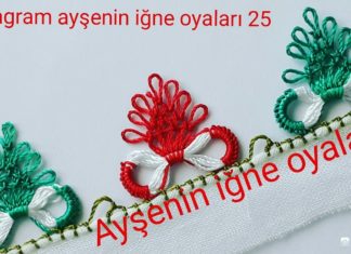 İğne Oyası Sonsuzluk Modelleri - İğne Oyaları - iğne oyası örnekleri iğne oyası sonsuzluk modeli iğne oyası sonsuzluk örneği yapılışı iğne oyası yapımı