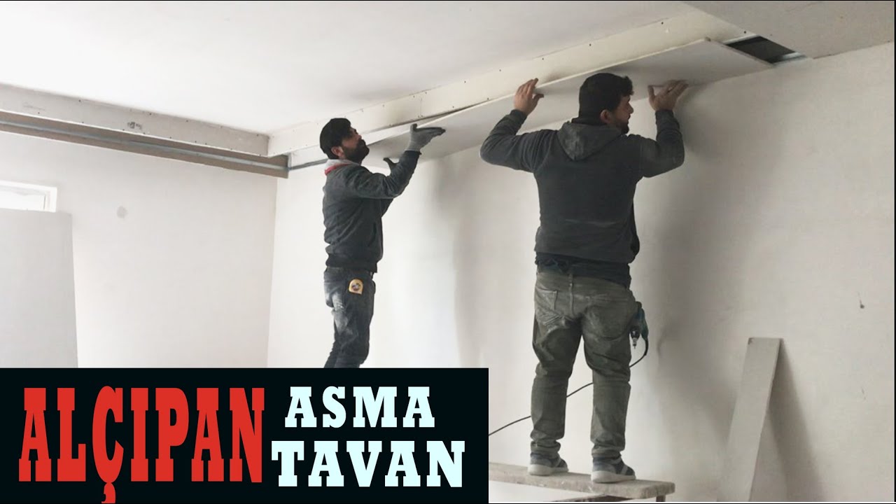 Alçıpan Tavan Nasıl Yapılır? Video