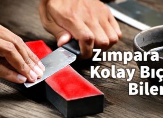 Bıçak Bileme - Pratik Bilgiler - bıçak bileyleme jilet gibi bıçak kurban bıçağı bileme zımpara ile bıçak bileme