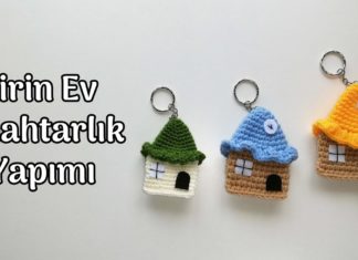 Amigurumi Ev Anahtarlık Tarifi - Amigurumi - amigurumi anahtar amigurumi anahtarlık tarifi amigurumi anahtarlık yapımı ev anahtarlık modelleri ev anahtarlık yapımı