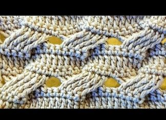 Tığla Çapraz Örgü Nasıl Yapılır? - Örgü Modelleri - çapraz örgü anlatımı çapraz örgü modeli şal anlatımı çapraz örgü modeli yapılışı çapraz örgü modelleri crochet tığ işi