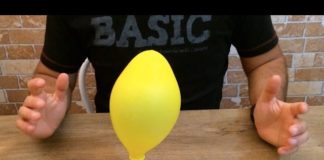Karbonatla Balon Şişirme Deneyi - Örgü Modelleri - 