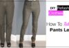 Pantolon Paçası Daraltma - Dikiş - kot pantolon bacak daraltma nasıl yapılır pantolon paça daraltma numaraları Pantolon paçası daraltma kolay pantolon paçası nasıl daralır terzi pantolon daraltma