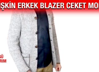 Erkek Örgü Hırka Modelleri ve Açıklamalı Yapılışları - Örgü Modelleri - 