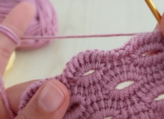 Delikli Tunus İşi Örgü Yapılışı - Örgü Modelleri - örgü modelleri ve yapılışları tığ işi tunus modelleri tunus işi tunus işi örgü tunus işi yelek