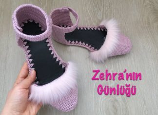 Tabanlı Patik Yapımı Kolay - Örgü Modelleri - babet patik modelleri keçe tabanlı patik modelleri tabanlı patik yapımı tığ ile kolay patik yapımı tığla yapılan patik modelleri