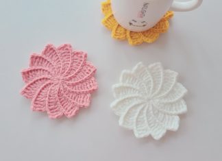 Tığ İşi Nilüfer Nasıl Örülür? - Örgü Modelleri - basit motif örnekleri kolay bardak altlığı yapımı tığ işi bardak altlığı modelleri tığ işi motif örnekleri tığla yapılan motifler yuvarlak motif modelleri