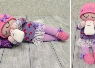 Çoraptan Bebek Yapımı - Dikiş - çoraptan bebek yapımı açıklamalı el yapımı bez bebekler evde bebek oyuncak yapımı oyuncak bebek yapımı kolay