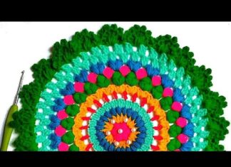 Mandala Örgü Modeli Nasıl Yapılır? - Örgü Modelleri - mandala örgü modelleri mandala örneği örgü mandala tarifi tığ işi mandala örnekleri