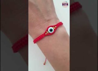 Mikro Makrome Bileklik Yapımı - Örgü Modelleri - makrome bileklik modelleri makrome bileklik yapımı makrome bileklik yapımı boncuklu makrome nazar boncuğu yapımı