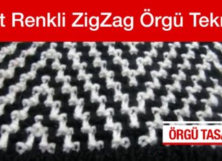 Şişle Zikzak Örgü Yapımı - Örgü Modelleri - örgü modelleri ve yapılışları şiş ile zikzak örgü yapılışı şiş örgü modelleri şişle zikzak örgü nasıl yapılır zikzak battaniye şişle