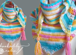 Fıstık Kenarlı Şal Modeli Yapılışı - Örgü Modelleri - alize üçgen şal modelleri bayan el örgü şal modellei örgü şal modelleri yapımı tığ işi şal modelleri