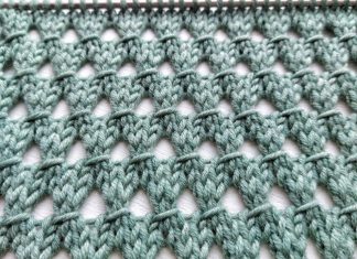Kolay Delikli Örgü Modeli Yapılışı - Örgü Modelleri - ajurlu örnek modelleri ajurlu şiş örneği ajurlu yelek modelleri ve yapılışları şiş örgü modelleri