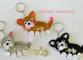 Örgü Kedi Anahtarlık Yapımı - Örgü Modelleri - el yapımı anahtarlık örgü anahtarlık nasıl yapılır örgü anahtarlık örnekleri örgü anahtarlıklar