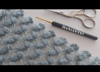 Örümcekli Örgü Örneği Yapılışı - Örgü Modelleri - kolay tığ işi tığ işi örgü tığ işi örgü modelleri tığ işi örnekleri ve yapılışı 2