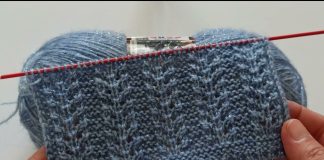 Buğday Başağı Örgü Modeli Yapılışı - Örgü Modelleri - anlatımlı şiş örgü modelleri arpa başağı örneği başak modeli buğday başağı şiş örgü örnekleri 1