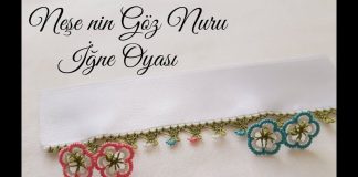 Kolay 3 Boyutlu İğne Oyası Yapılışı - İğne Oyaları - iğne oyası örnekleri iğne oyası yapımı üç boyutlu iğne oyaları