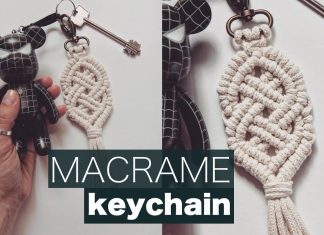 Makrome Anahtarlık Modeli Yapımı - Örgü Modelleri - kolay makrome anahtarlık yapımı makrome anahtarlık makrome anahtarlık hediyelik