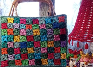 Tığ İşi Motifli Çanta - Örgü Modelleri - çiçek motifli örgü çanta yapımı örgü anlatımlı çanta yapılışı örgü çant ayapımı tığ işi motifli çanta