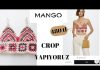 Örgü Büstiyer Nasıl Yapılır? - Örgü Modelleri - mango örgü bluz tığ işi crop top yapımı yazlık örgü büstiyer modelleri