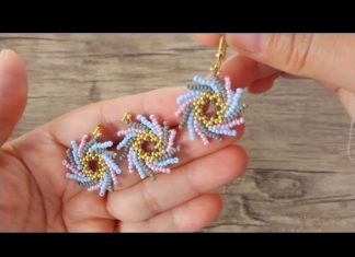Boncuk Küpe Yapımı - Kendin Yap - boncuktan küpe modelleri boncuktan küpe nasıl yapılır evde kolay küpe yapımı kum boncuk küpe 1