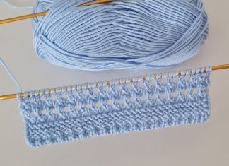İki Şişle Ajurlu Örgü Modeli Yapılışı - Örgü Modelleri - en güzel şiş örgü modelleri en kolay örgü modelleri ve yapılışları iki şişle kolay örgü modelleri şiş örgü modelleri kolay