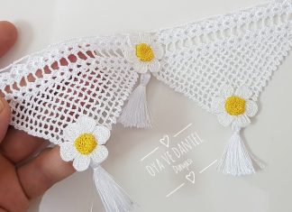 Papatya Motifli Havlu Kenarı Yapılışı Papatya Motifli Havlu Kenarı Yapılışı - Örgü Modelleri - havlu kenarları tığ işi havlu kenarı modelleri yeni model havlu kenarları zarif havlu kenarı örnekleri
