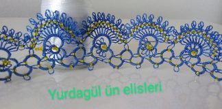 Boncuklu Yazma Mekik Oyası Yapımı - Mekik Oyası - boncuklu mekik oyası modelleri mekik oyası anlatımlı yapılışı mekik oyası örnekleri tek mekik oyası modelleri 1