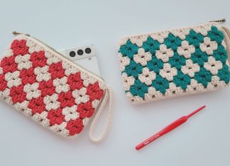 Fermuarlı Örgü Cüzdan Yapılışı - Örgü Modelleri - bozuk para örgü çanta modelleri kolay örgü çanta yapımı örgü çanta yapımı anlatımlı tığ ile cüzdan yapımı tığ işi cüzdan modelleri