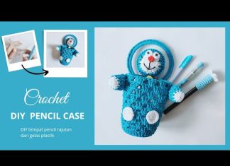 Örgü Kalemlik Modelleri Anlatımlı - Örgü Modelleri - amigurumi kalemlik örgü kalemlik yapımı örgü kalemlik yapımları örgüden kalemlik yapımı tığ işi örgü kalemlik