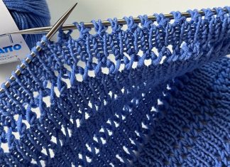 Şişle Kolay Ajurlu Örgü Modeli Yapılışı - Örgü Modelleri - en güzel şiş örgü modelleri en kolay örgü modelleri ve yapılışları farklı şiş örgü modelleri yün işleri örgü modelleri