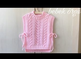 1 Yaş İçin Örgü Süveter Yapılışı - Örgü Modelleri - 2 yaş bebek süveterleri bebek süveter modelleri kolay güzel süveter modelleri kolay süveter modelleri anlatımlı