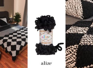 Alize Puffy ile Entrelak Örgü - Örgü Modelleri - alize puffy bebek battaniyesi alize puffy ile neler yapılır örgü bebek battaniyesi