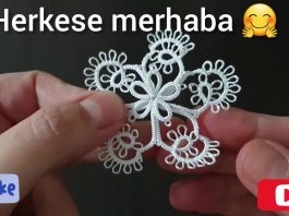 Mekik Oyası Yuvarlak Motif Yapımı - Mekik Oyası - en güzel mekik oyaları mekik oyası örnekleri yeni mekik modelleri