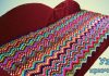 Evde Kalan İplerle Zikzak Battaniye - Örgü Bebek Battaniyesi Modelleri - kolay zigzag battaniye renkli iplerle ne örülür zigzag battaniye yapılışı video zikzak battaniye yapımı