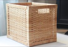 İkea Hasır Sepet Yapımı - Kendin Yap - evde hasır sepet yapımı evde sepet yapımı