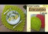 Oval Örgü Amerikan Servis Yapılışı - Örgü Modelleri - değişik supla modelleri evde supla yapımı örgü supla yapımı tığ ile amerikan servis yapımı
