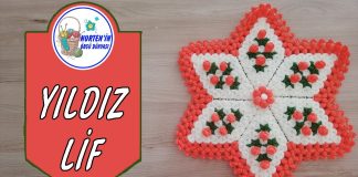 Yeni Yıldız Lif Modeli Yapılışı - Lif Modelleri - kolay yıldız lif modelleri yıldız lif örneği yıldız lif yapımı 1