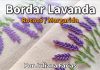 El Nakışı Lavanta Nasıl Yapılır? - Nakış - el nakışı çiçek yapımı lavanta kanaviçe havlu lavanta nakış desenleri rokoko lavanta yapımı