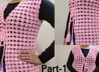 Kolay Tığ İşi Yelek Modelleri Yapılışı - Örgü Modelleri - çeyizlik tığ işi yelek modelleri kolay tığ işi yelek modelleri anlatımlı renkli tığ işi yelek modelleri