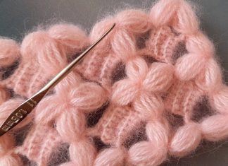 Tığ İşi Fıstıklı Örgü Modeli Yapılışı - Örgü Modelleri - fıstıklı gelin yelek modelleri güzel tığ işi modelleri kolay tığ işi tığ işi