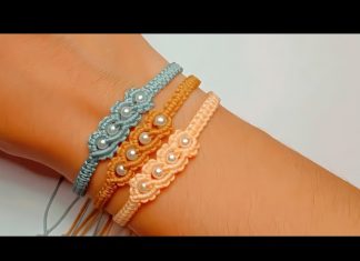 Kolay Boncuklu Makrome Bileklik Yapımı - Örgü Modelleri - boncuklu bileklik yapımı boncuklu makrome bileklik modelleri boncuklu makrome bileklik yapımı kolay makrome bileklik yapımı