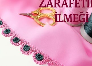 2 Renkli Fıstıklı Tığ Oyası Yapılışı 2 Renkli Fıstıklı Tığ Oyası Yapılışı - Örgü Modelleri - en güzel tığ oyası örnekleri kolay basit tığ oyaları tığ oya örnekleri 1