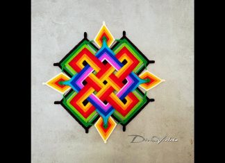 İp Mandala Nasıl Yapılır? - Örgü Modelleri - ip mandala yapımı kolay ip mandala yapımı mandala duvar süsü yapımı mandala örnekleri mandala yapımı kolay