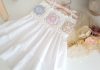Robası Örgü Altı Kumaş Bebek Elbisesi - Bebek Örgü Modelleri - örgü robalı elbise yapımı üstü örgü altı kumaş elbise yapımı anlatımlı yazlık motifli elbiseler