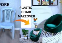 Plastik Sandalyeden Koltuk Nasıl Yapılır? - Kendin Yap - balkona koltuk yapımı el yapımı koltuk evde koltuk yapımı