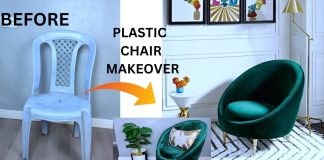 Plastik Sandalyeden Koltuk Nasıl Yapılır? - Kendin Yap - balkona koltuk yapımı el yapımı koltuk evde koltuk yapımı